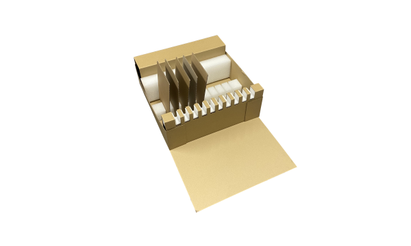 Aménagement intérieur carton + mousse pour kits